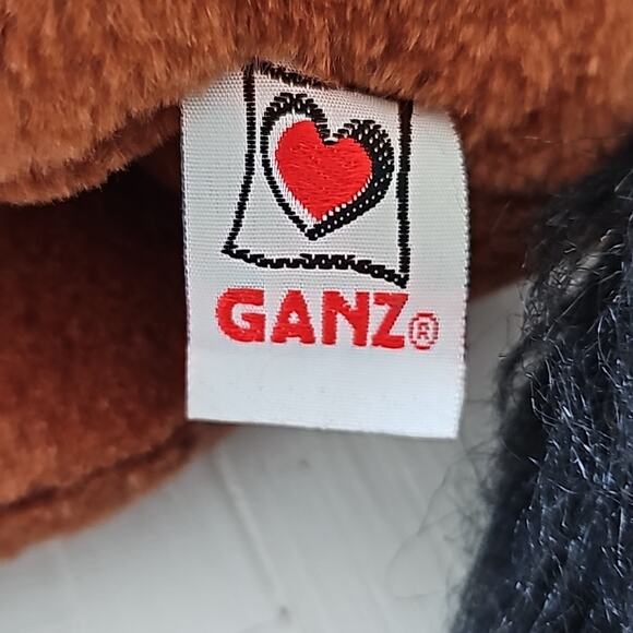 Ganz Webkinz Brown Arabian Horse Stuffed Animal Plush 9"T x 10"L - Picture 7 of 8